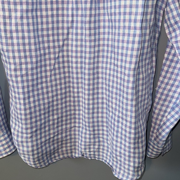 Vineyards Vines Classic Fit Murray Button Down Shirt linen - Picture 9 of 10